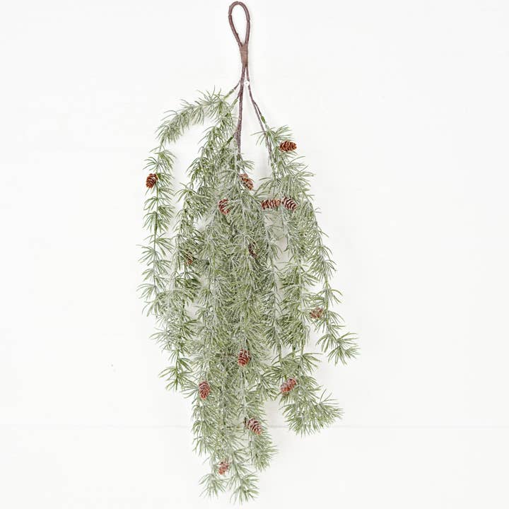 510221- Sparkle Teardrop Bundle-Blossom Needle Pine-28inLx12 for wholesale by Holiday Depot Inc.