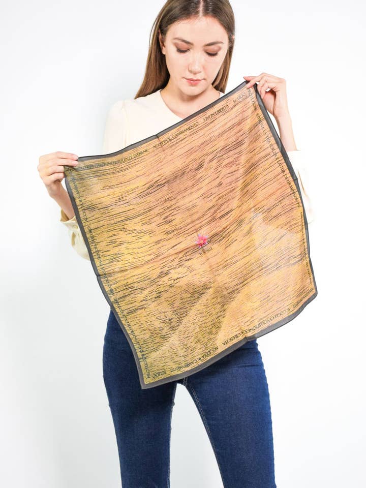 P. WALNUT SCARF 1 for wholesale by BB FLOWER