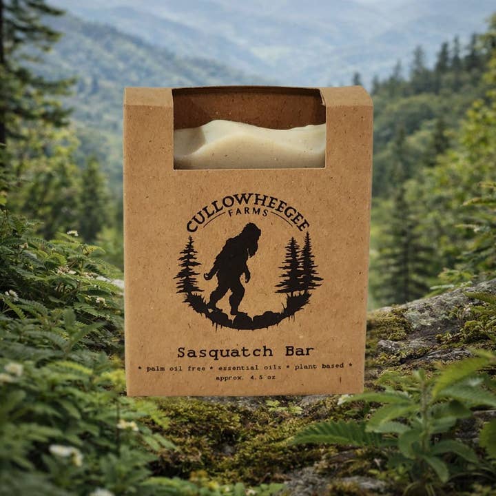 Sasquatch Bar - Naturlig kropssæbe for engroshandel hos Cullowheegee Farms