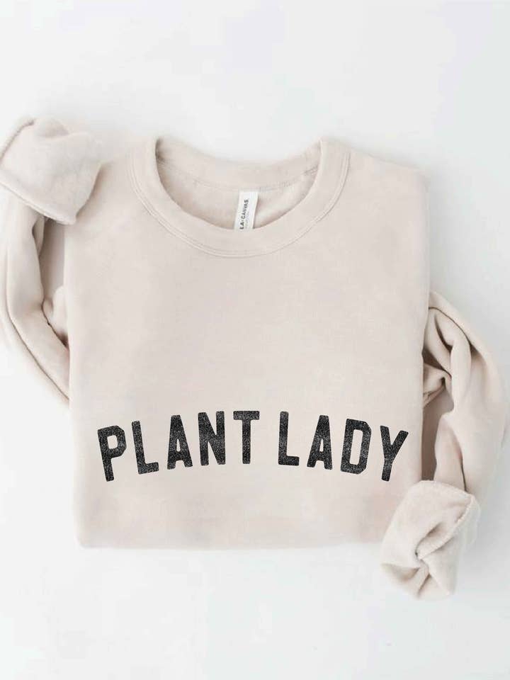 OAT COLLECTIVE - Wholesale Graphic Sweatshirt - Women's - PLANT LADY Graphic Sweatshirt5