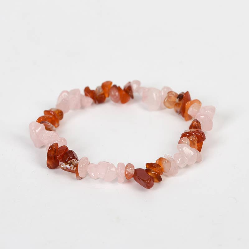 Mio Queena – wholesale Beaded bracelet – Women Natural Crystal Irregular Stone Bracelet - CS3