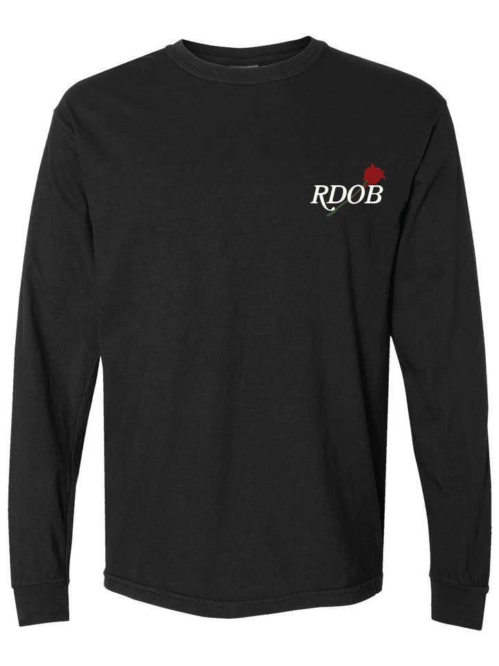 Chemise noire RDOB LS pour la vente par The Real Dads
