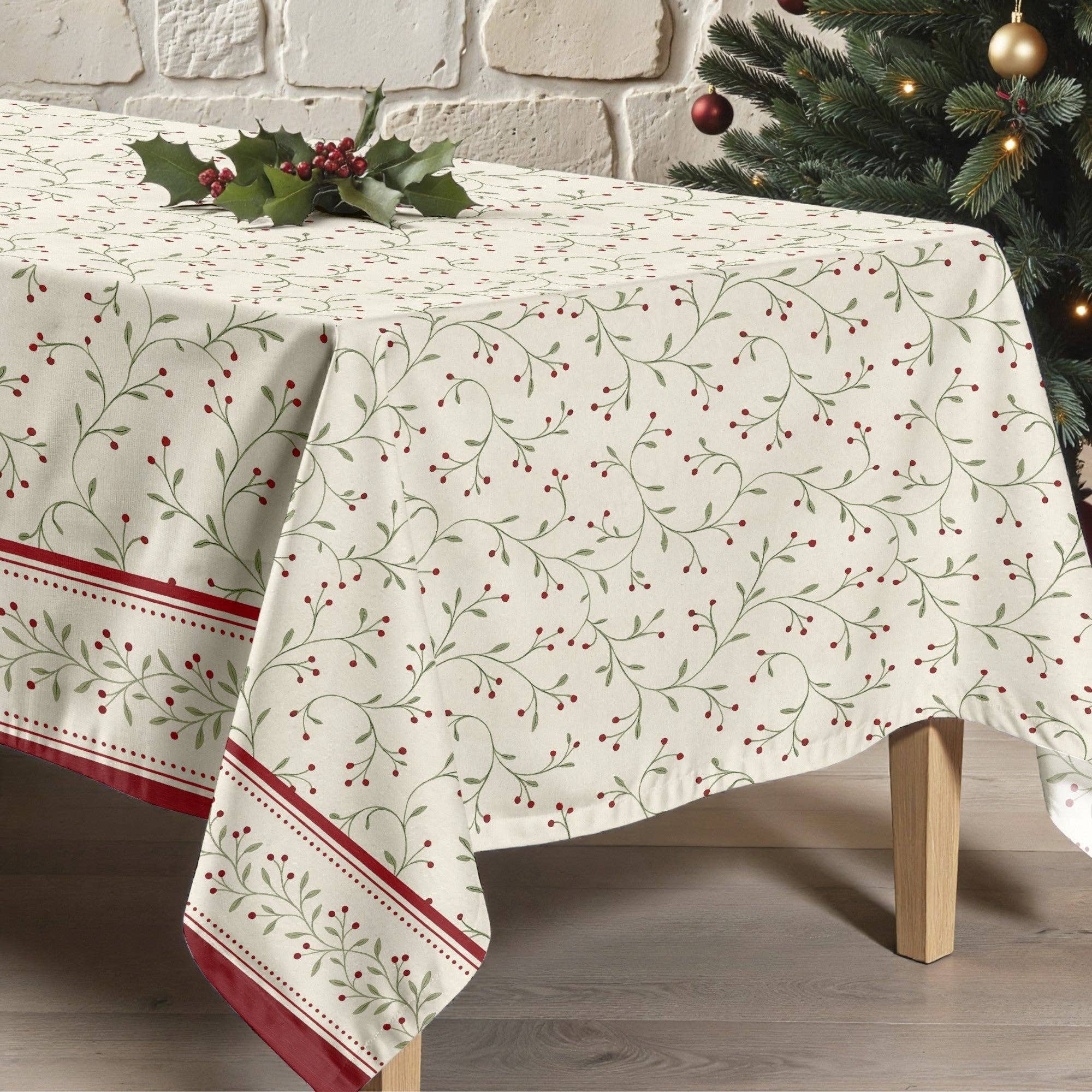 SG HOGAR - Wholesale Tablecloth - Christmas wish 2 1225 stain-resistant tablecloth4