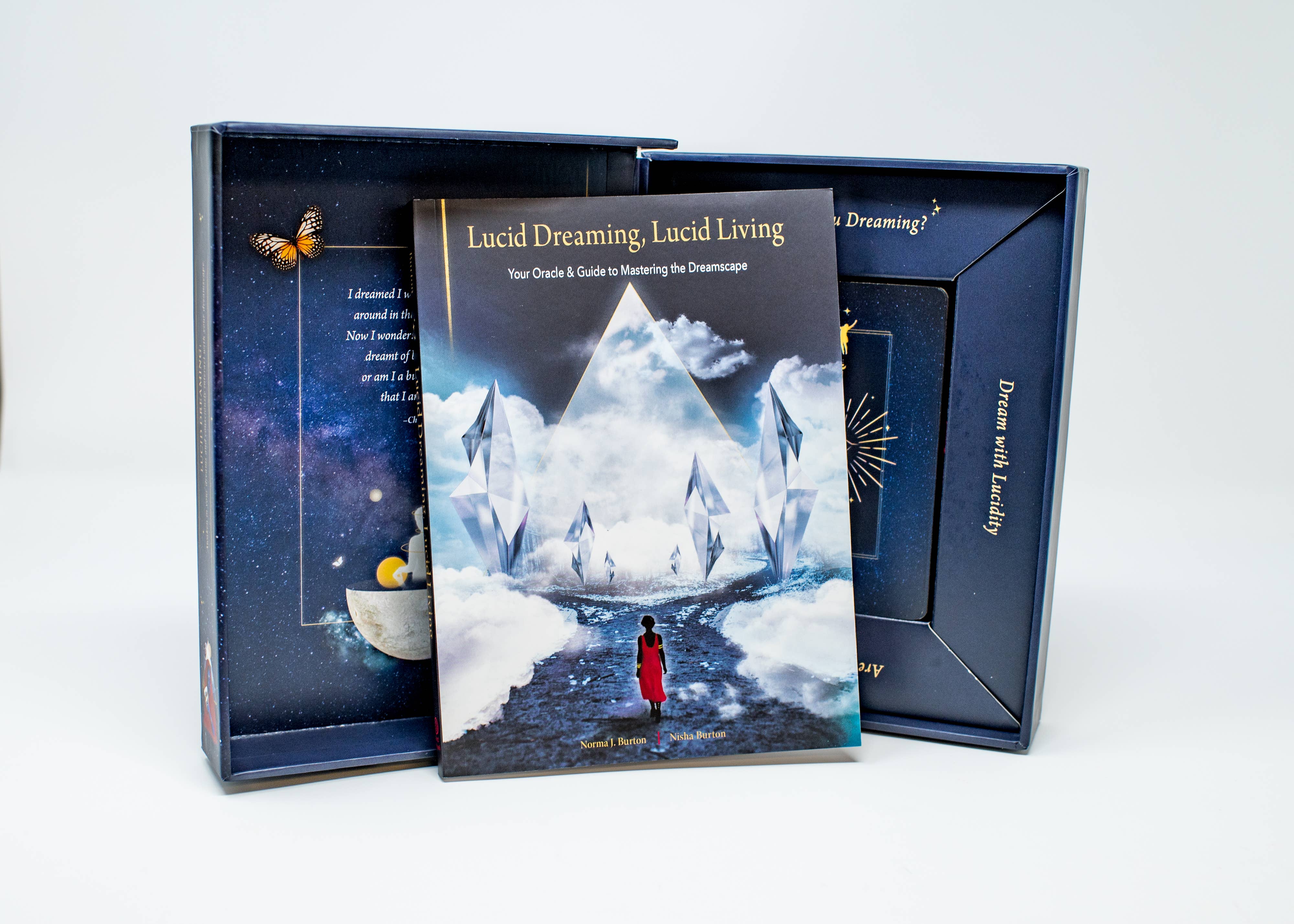 Red Wheel/Weiser LLC - Wholesale Tarot Cards - Lucid Dreaming, Lucid Living Oracle: 44 Cards & 200 Pg. Book4