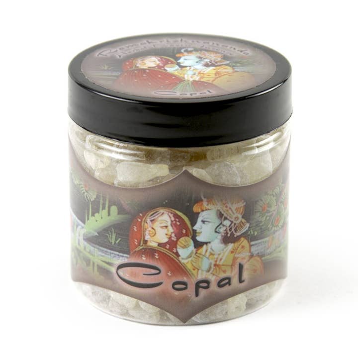 Copal Resin Røgelse - 2.4oz krukke for engroshandel hos Prabhuji's Gifts