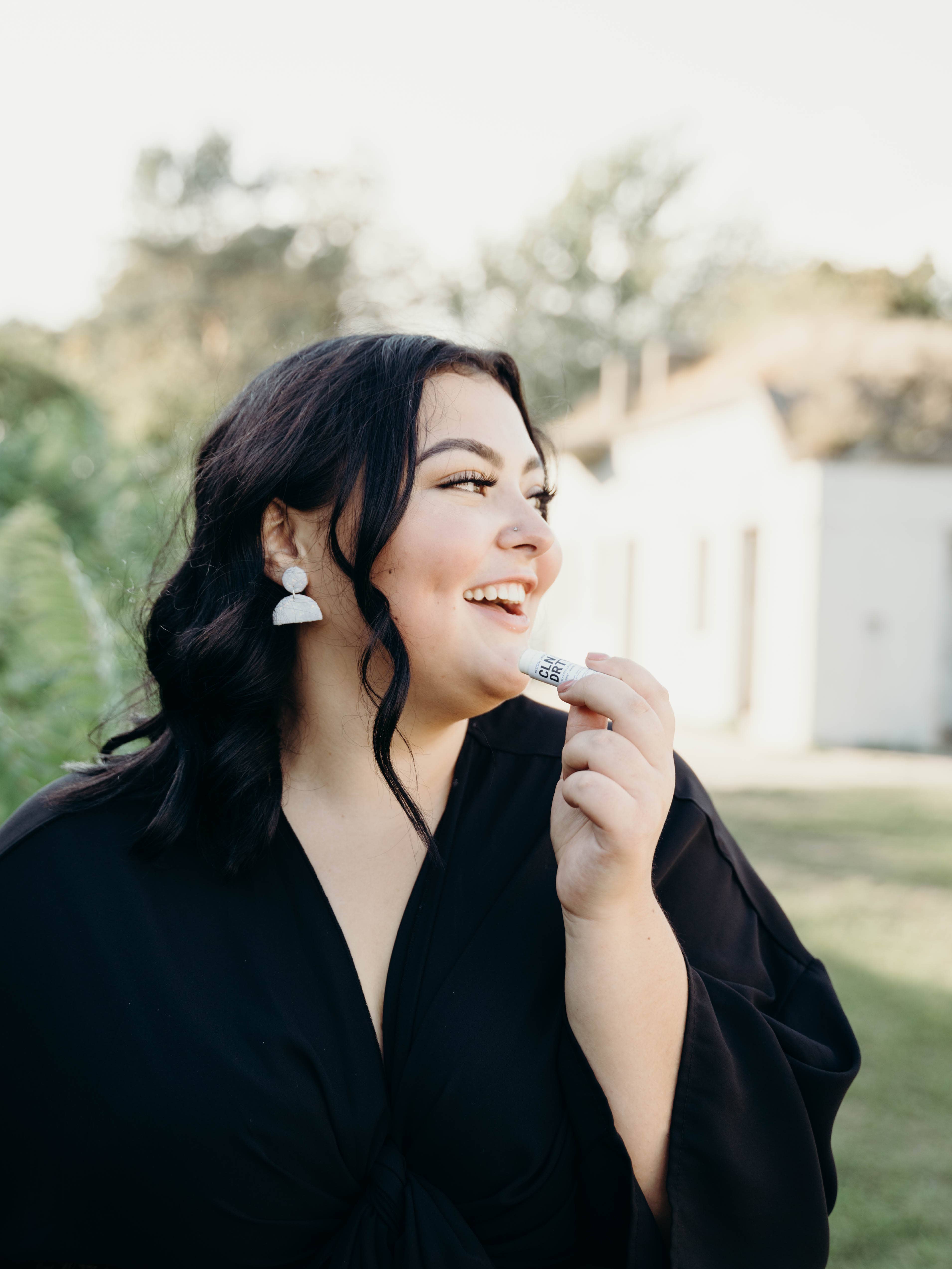 CLN&DRTY Natural Skincare - Wholesale Lip Balm - Cocoa Vanilla Lip Balm4