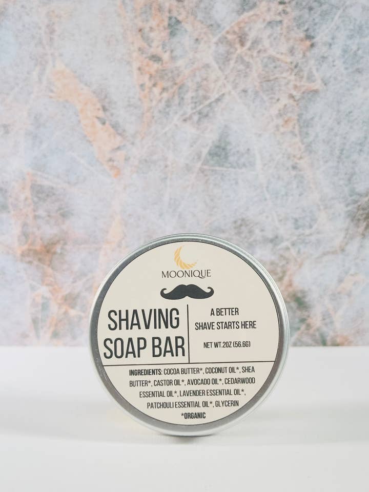 Shaving Soap Bar for wholesale by Moonique