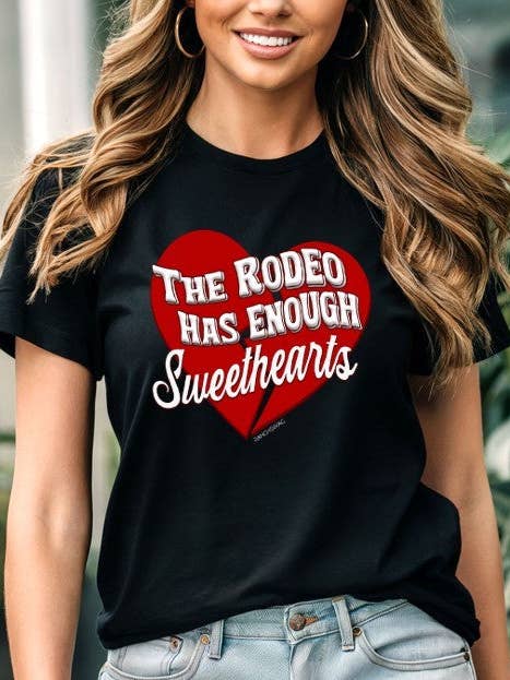 2026 Enough Sweethearts Graphic Tee for wholesale by Ranch Swag