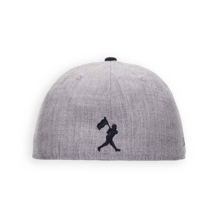 Baseballism - Wholesale Flat Brim Cap - Men's - Clemente Swinging Flag Cap