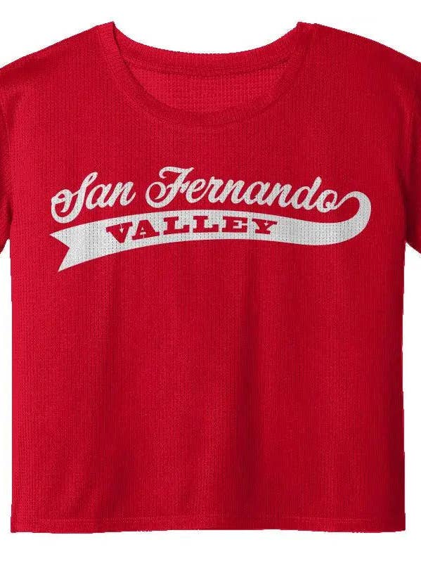 Vale de San Fernando - T-shirt Curto para Senhoras por atacado de Amp'd Apparel Company