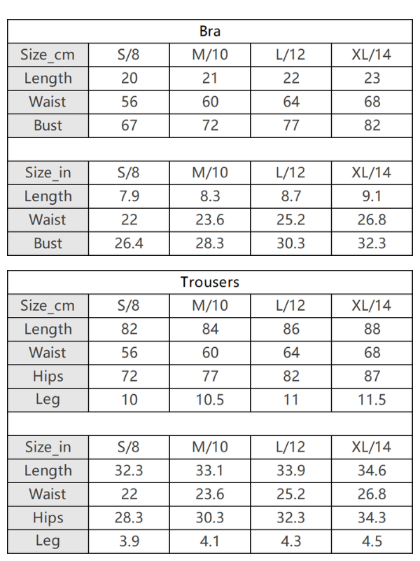 WONDERXFANS – Großhandel Sportbekleidungsset – Damen – Schnelltrocknender Sport-BH + Po-liftende Leggings 2-teiliger Satz20