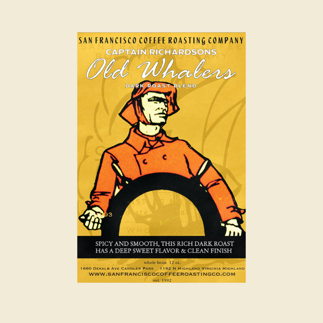 San Francisco Coffee Roasting Co – wholesale Kaffebönor – Gammal Valfångares Blandning0