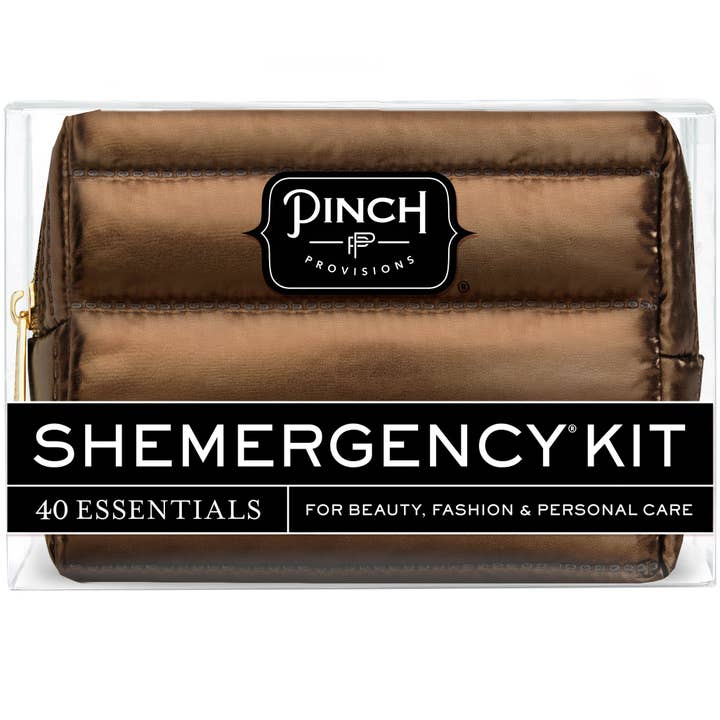 Puffer Shemergency Kit | Brown for wholesale by Pinch Provisions
