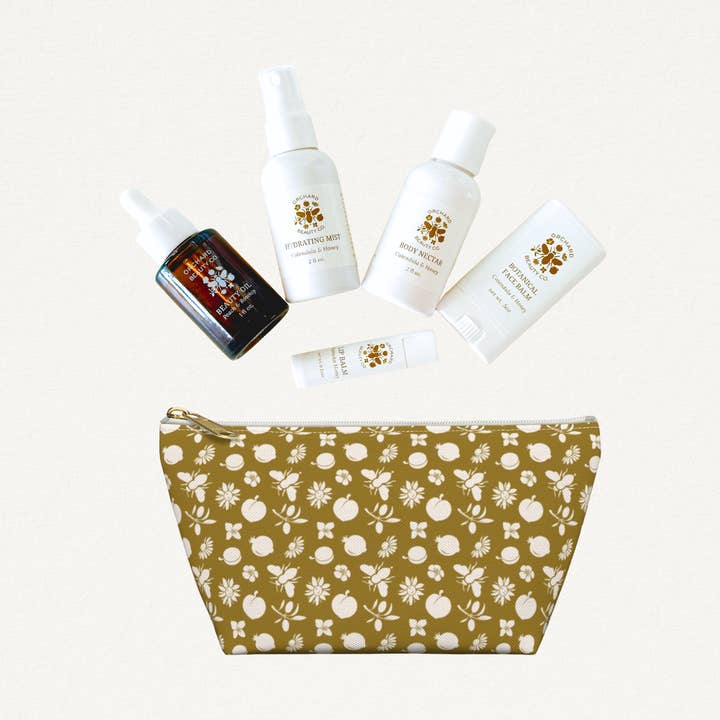 Orchard Beauty Travel Bag for wholesale by Orchard Beauty Co.