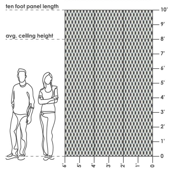 Detroit Wallpaper Co. - Wholesale Wallpaper - Origami - Slate Wallpaper1