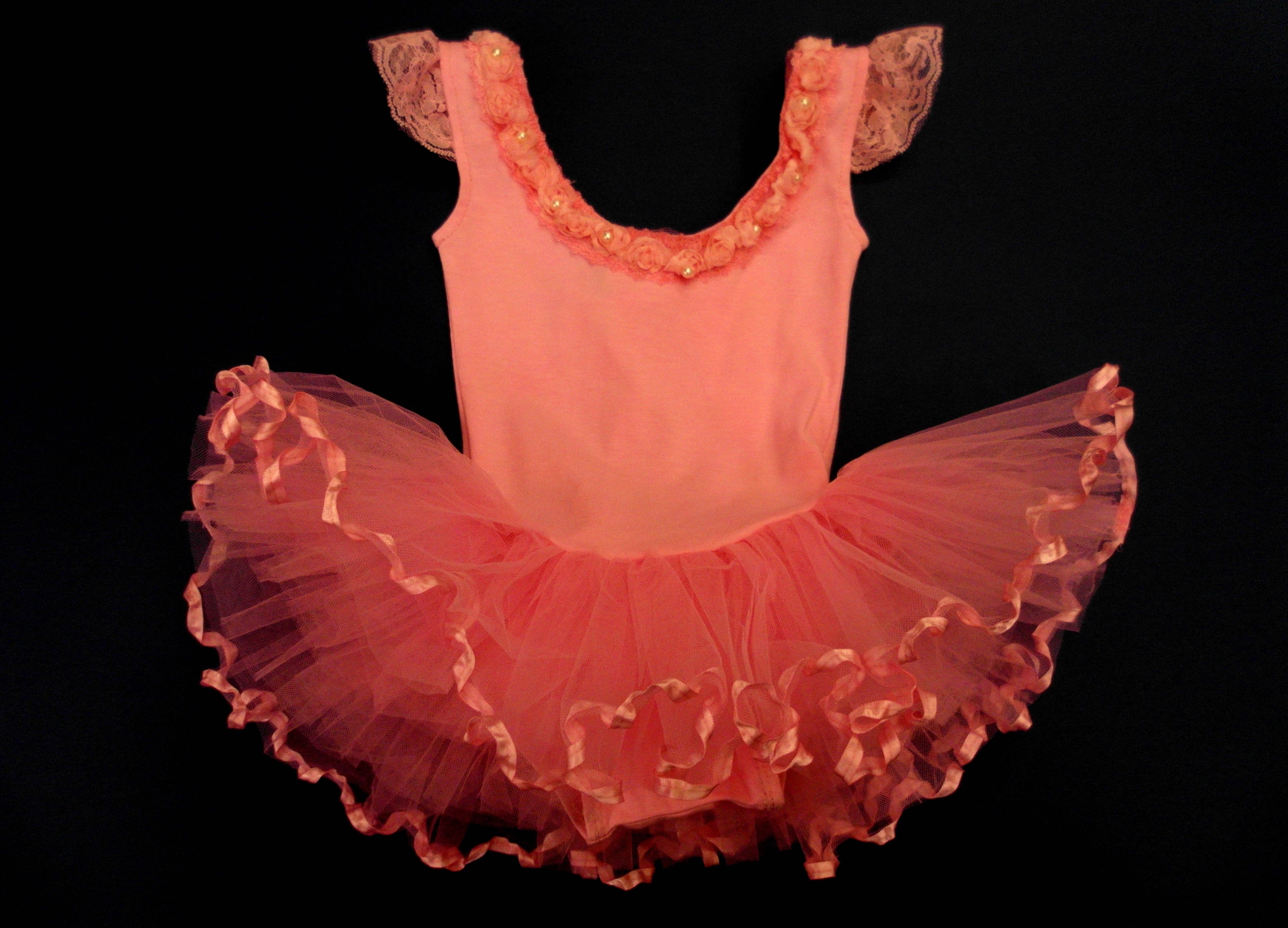 Wenchoice - Wholesale Dress - Kids - Pink Pearl Ballet Dress1