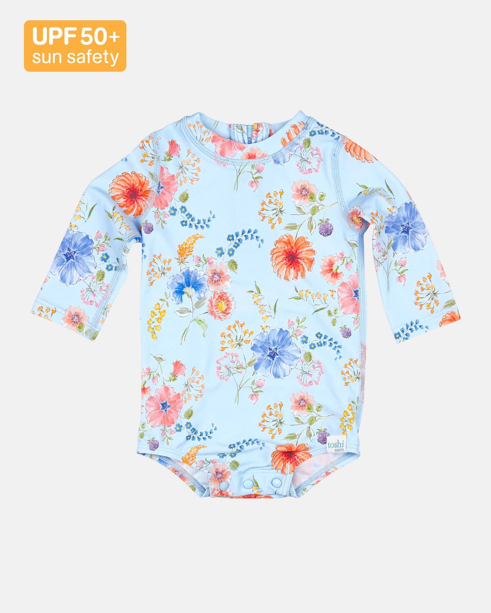 Toshi - Wholesale One-piece swimsuit – Baby - Swim Baby Onesie L/S Classic0