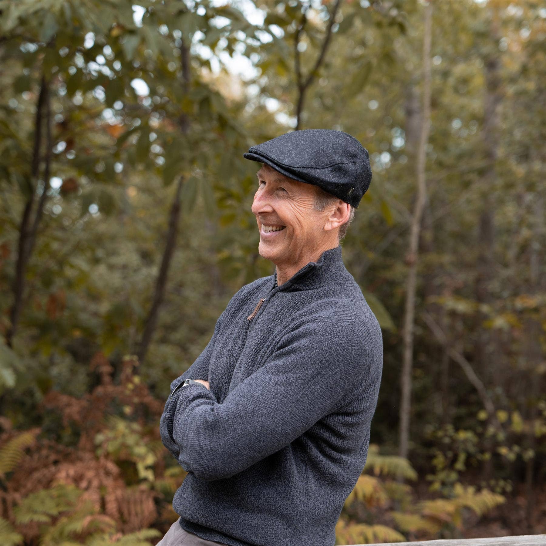 Heather Hats & Accessories – wholesale Flat cap – Men's – ZH274 Selby Twill Tweed Flat Cap1