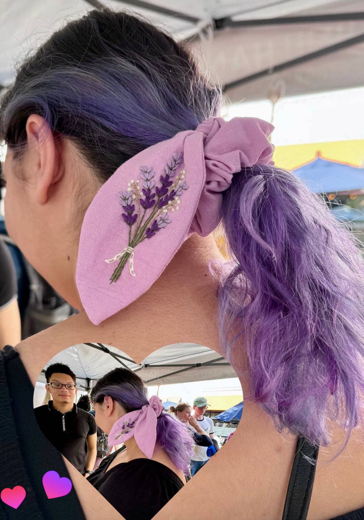 Ninu Handmade - Wholesale Scrunchie - Women's - Mystery Embroidered Scrunchie2