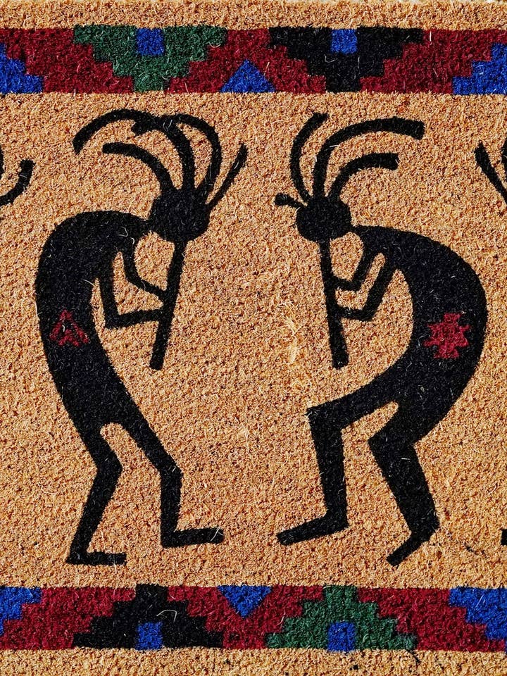 Outdoor Coir Mat, Design #26 for wholesale by El Paso Saddleblanket