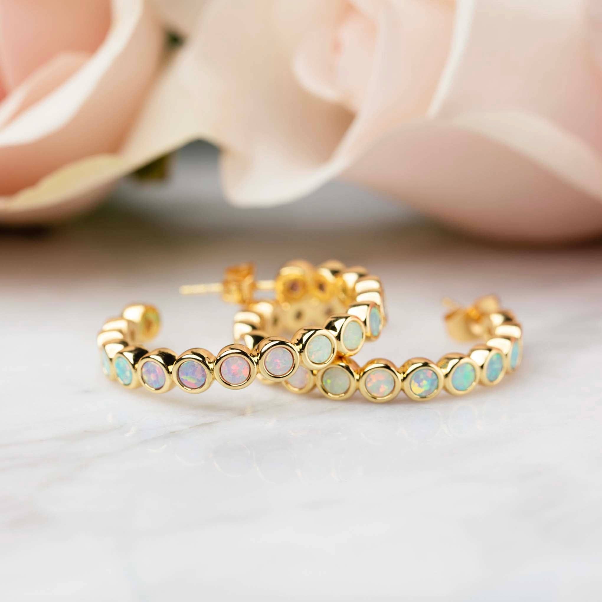 La Kaiser – Großhandel Hoops – Ombre Grande Reifen aus Opal2