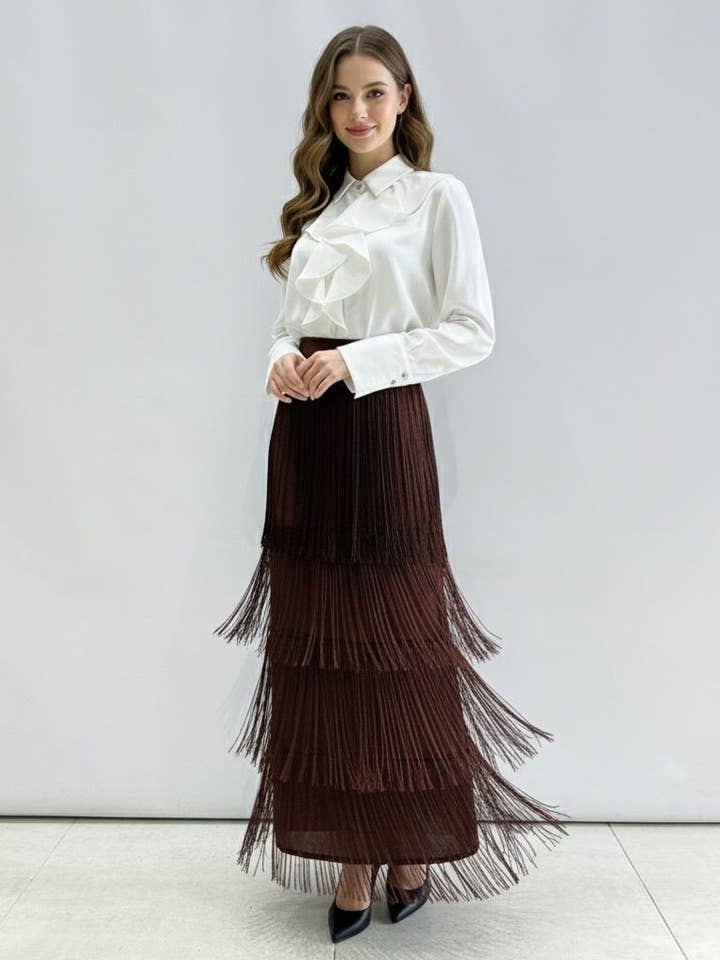 Sequin skirt 623127 for wholesale by Invitadissimas