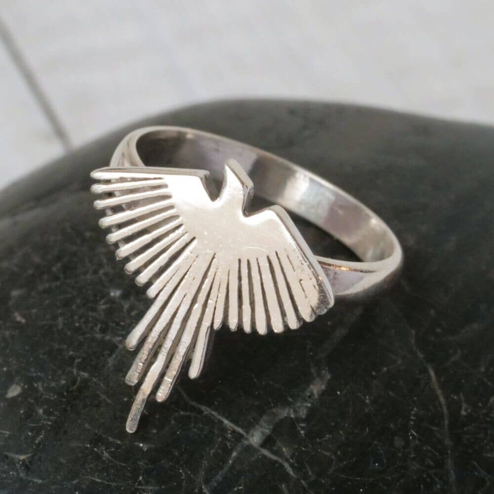 Baizaar – wholesale Cocktail/Statement Ring – Phoenix Ring, sterling silver