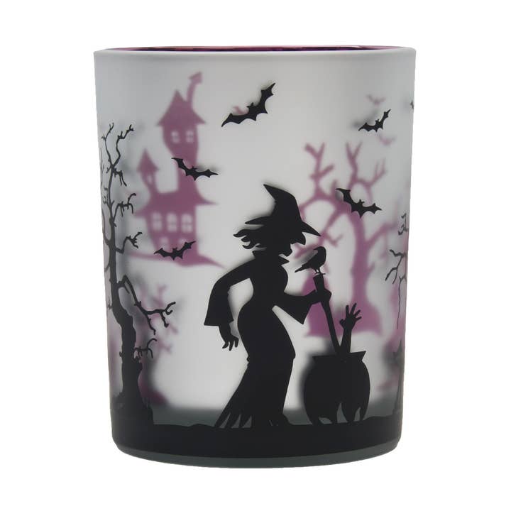 Halloween Witch's Brew Medium Candle Holder for wholesale by C&F Home