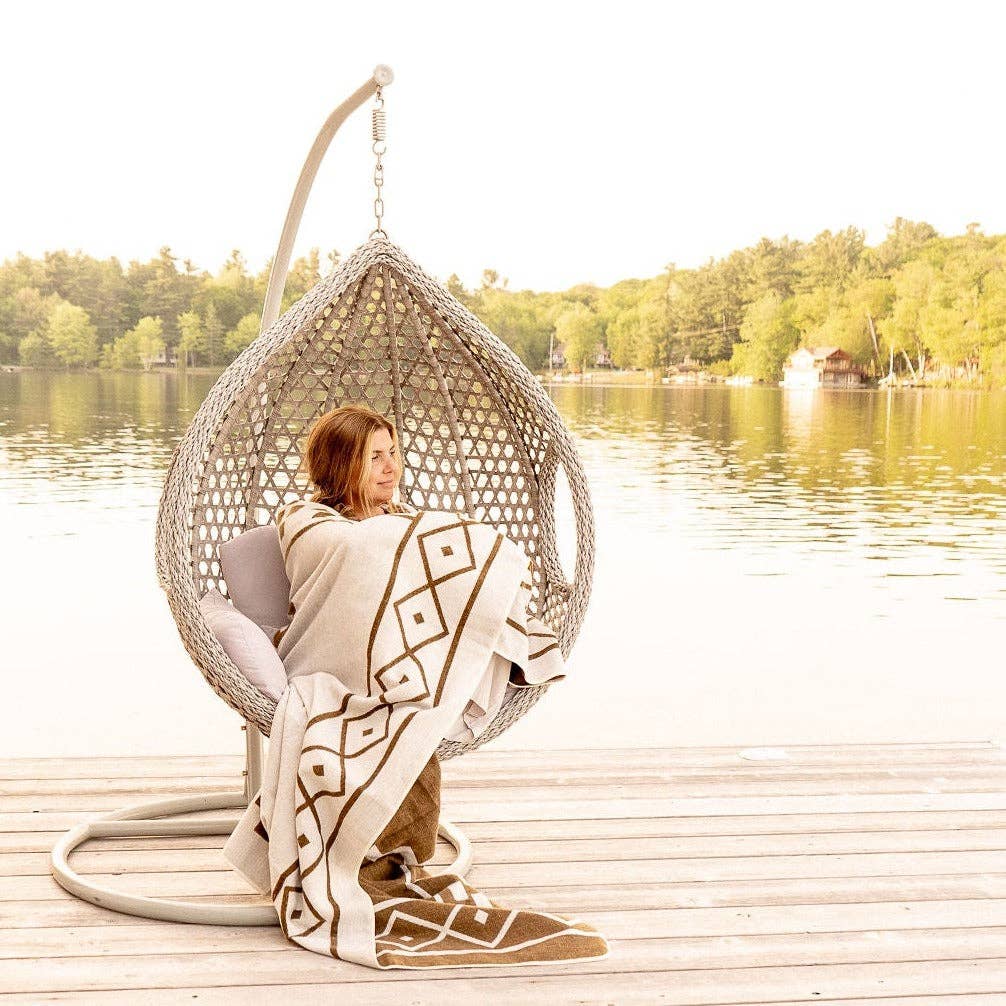 Wylde Brigade - Wholesale Throw Blanket - Isabela Zapotec Reversible Blanket5