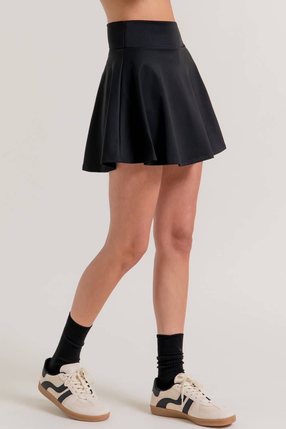 Active Basic | Active USA - Wholesale Athletic Skirt - Women's - Flare Workout Mini Skirt24