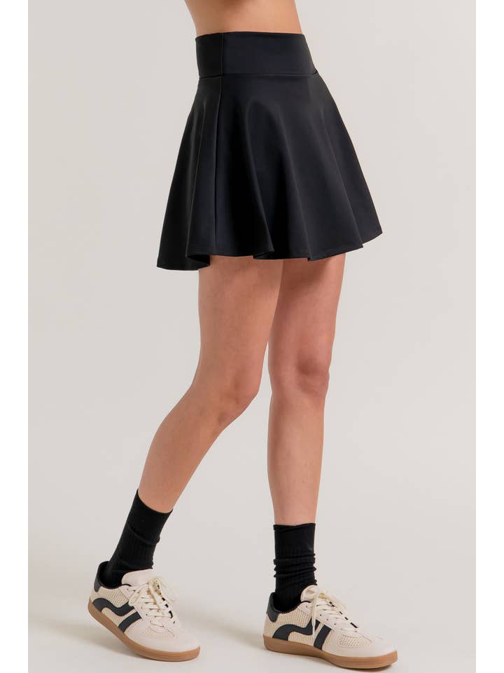 Active Basic | Active USA - Wholesale Athletic Skirt - Women's - Flare Workout Mini Skirt24