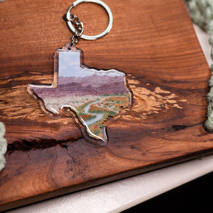 Portachiavi del Parco Nazionale di Big Bend | Ciondolo Chiave Texas per la vendita all'ingrosso da parte di Emilie Taylor