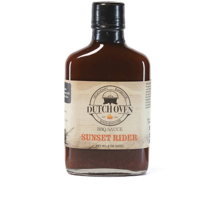 Sunset Rider BBQ Sauce for wholesale by The Dutch Oven Smokehouse
