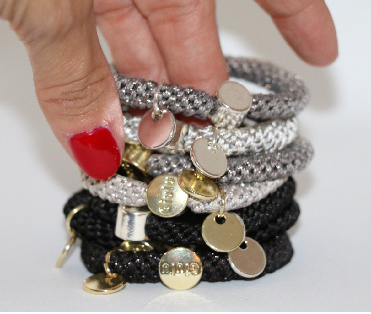 Giulu - Vente Élastique à cheveux - Chouchous vert olive clair3