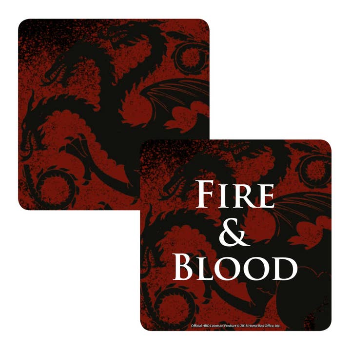 Coaster Lenticular - Game Of Thrones (Targaryen) voor wholesale door Half Moon Bay BV