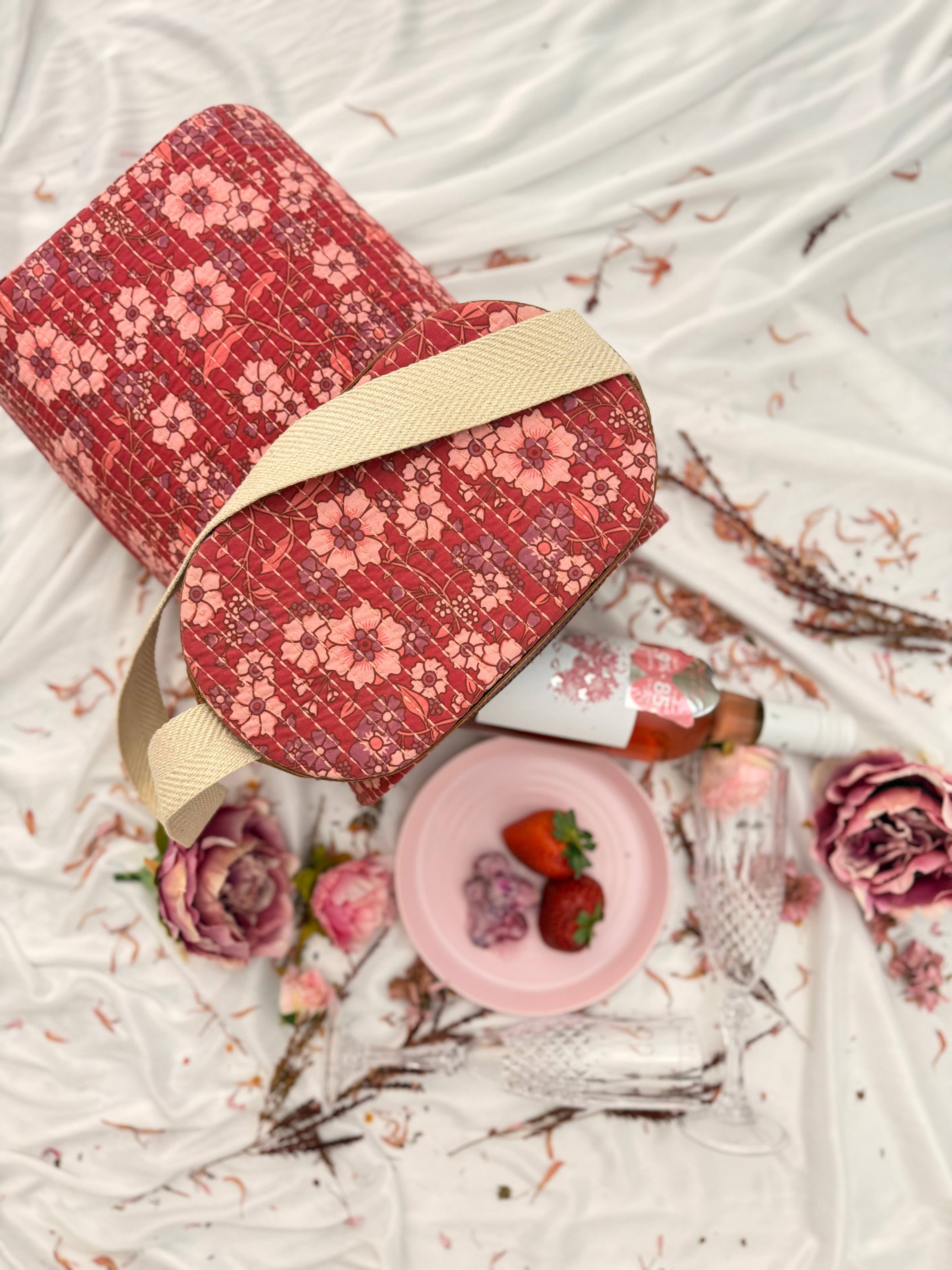 House of S K Y E - Wholesale Cooler/cooler bag - WANDERER COOLER BAGS-RASPBERRY2