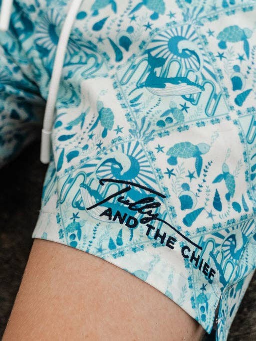 Tully and the Chief - Venta al por mayor Bañador - Niños - BROCKIE BOARDIES ~ ocean pals2