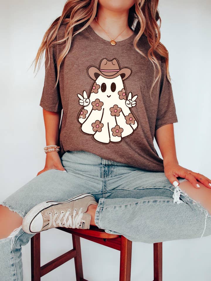 Ghost peace sign for wholesale by Buckin Barn Wholesale