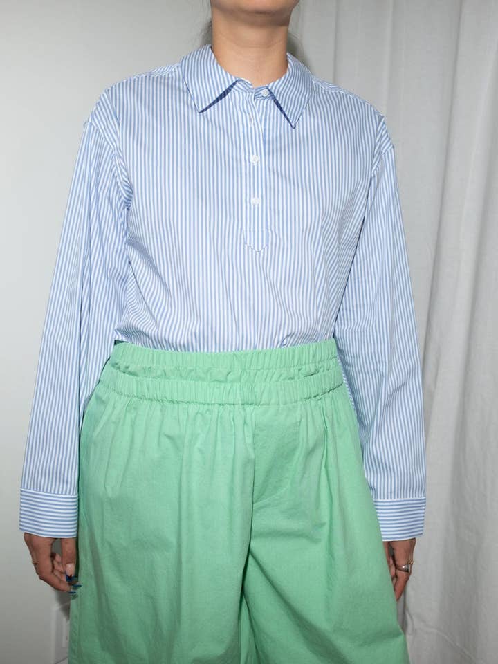 et Tigre - Wholesale Shorts - Women's - Christine Boxer Shorts in Mint1