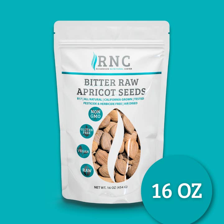 California Grown Bitter Apricot Seeds for wholesale by Richardson Nutritional Center