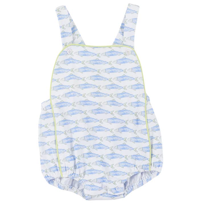 Catch and Release Silas Sunsuit for wholesale by Cypress Row Childrens