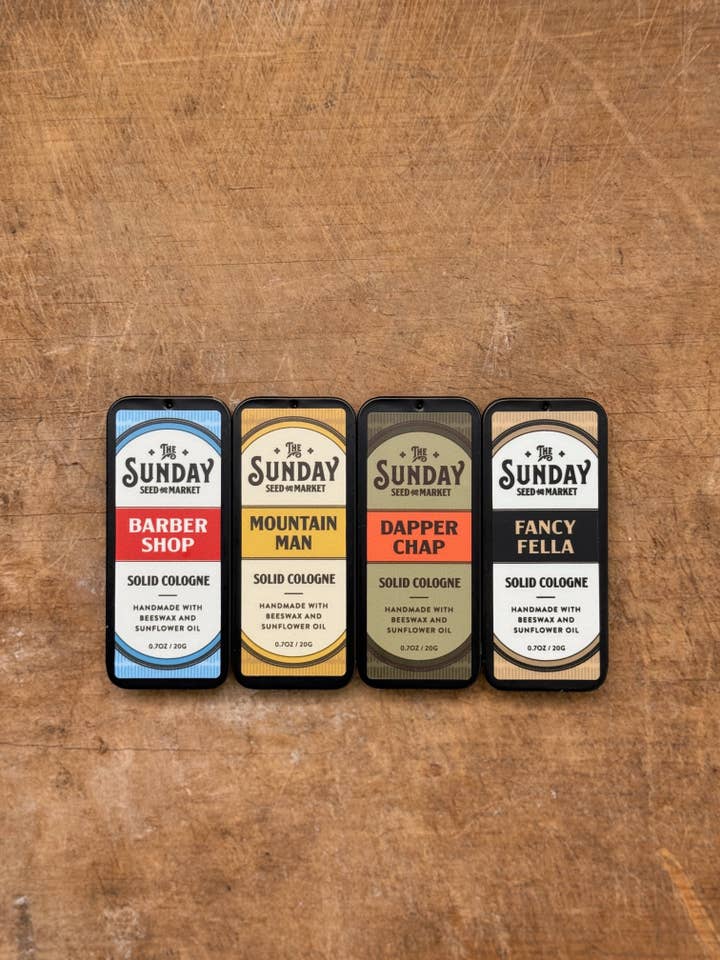 Solid Cologne for wholesale by The Sunday Seed