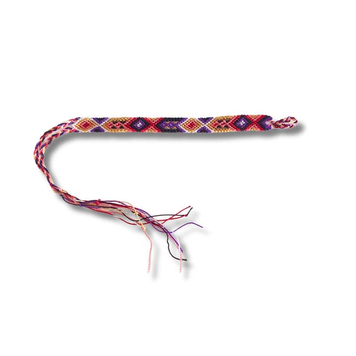 Lumily - Wholesale Woven/Braided Bracelet - Friendship Woven String Bracelet Small Macrame - Choose Color - Mexico4