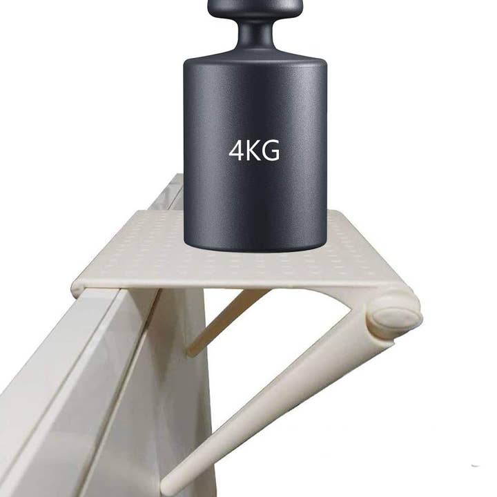 Transmitter Shelf for Flat Screen Small, White for wholesale by KARE Audio