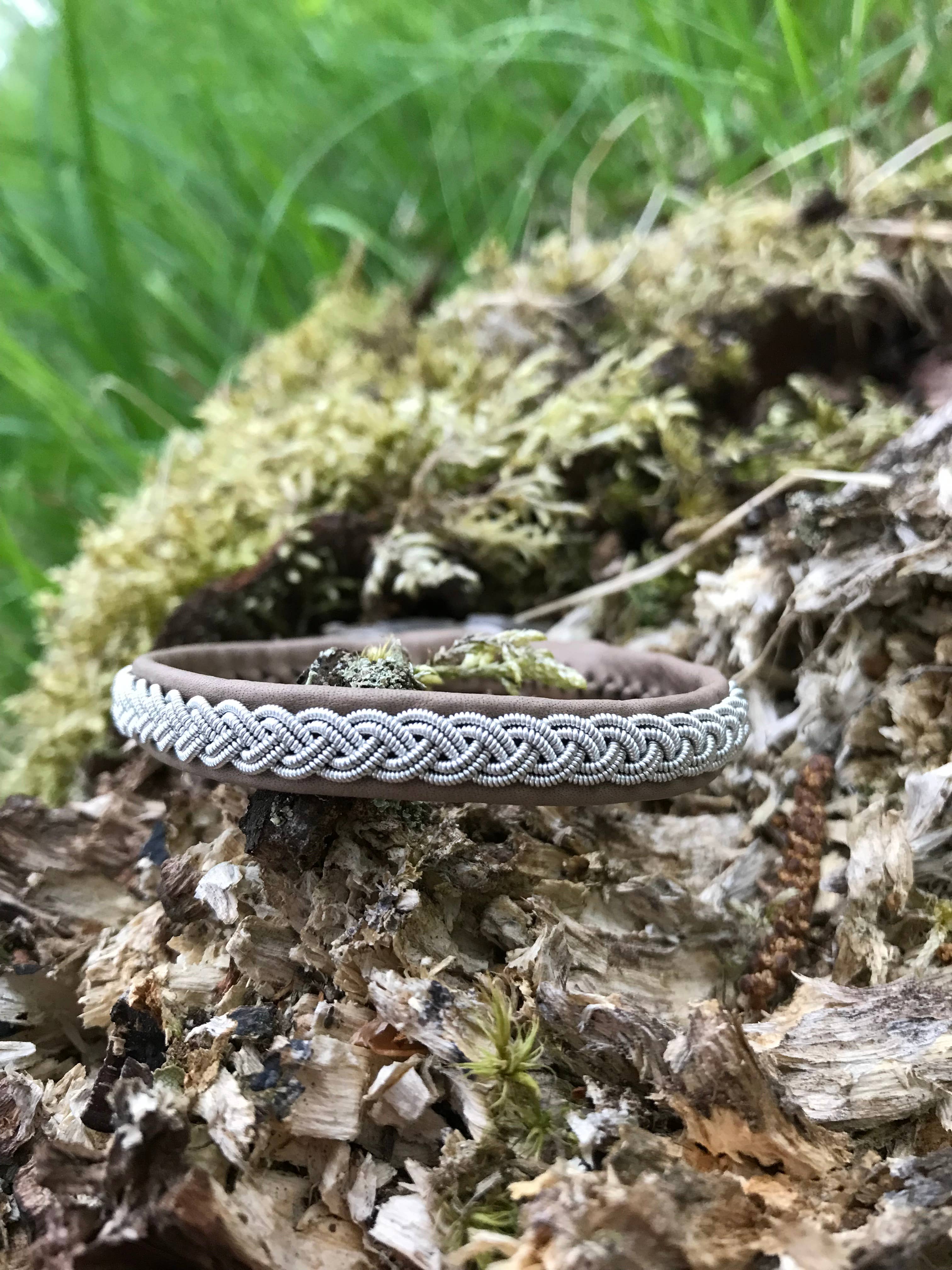 Jojk - Vendita all'ingrosso Bracciale in tessuto/intrecciato - Bracciale tradizionale Sami della Lapponia in stagno a intreccio singolo #15