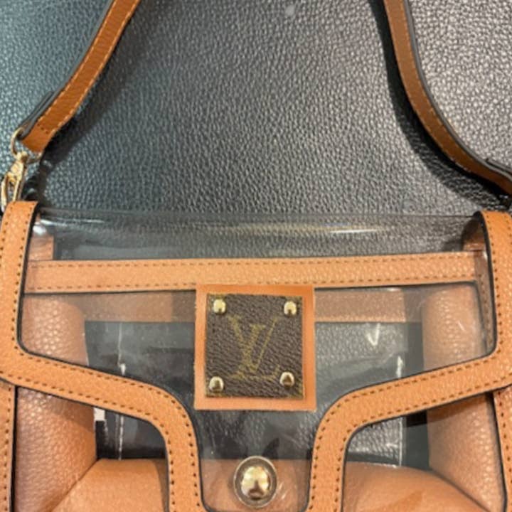 Embellish Your Life - Wholesale Crossbody Bag - Women's - One-of-a-Kind Upcycled Transparent Bag1