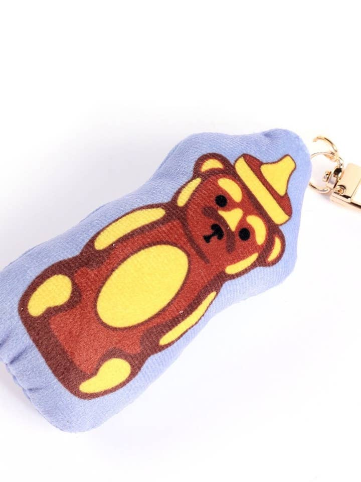 Honeybear Kawaii Plush Bear Keychain for Backpack for wholesale by ThinkofMeFrondly