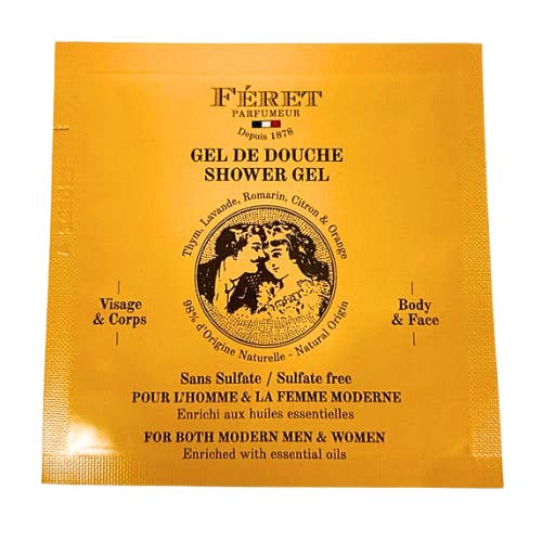 Échantillons de savon liquide botanique pour les mains et le corps 5 ml (paquet de 12) pour la vente par Feret Parfumeur - Distributed by Scents of Europe