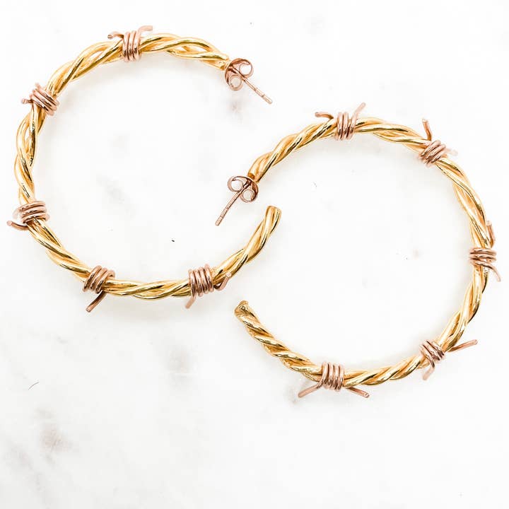 Hoepels prikkeldraad voor wholesale door QuayL Designs