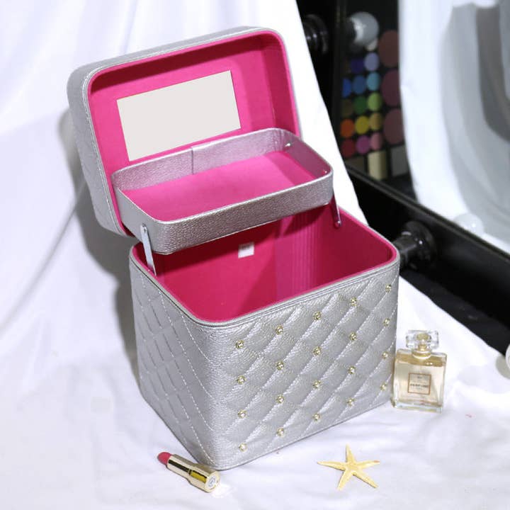 Ole – Großhandel Make-up-Box – Doppelschichtiger Schminkkasten HB2398 erhöhen4